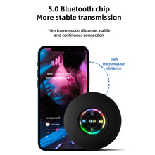 Load image into Gallery viewer, Mini Bluetooth Speaker Waterproof Bathroom Audio Wireless Shower Speakers RGB Light for Phone Soundbar Hand Free Car Loudspeaker
