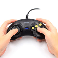 Load image into Gallery viewer, Universal Gamepad Remote Control Game Controller Classic Wired 6 Buttons For SEGA MD2 MAC Mega Drive Gaming Accessories
