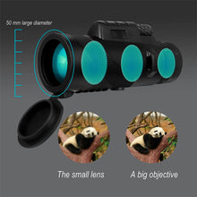 Load image into Gallery viewer, Monocular Telescope Super Zoom Magnification Portable Eyepiece Day/Night Vision Camping Phone Clip HD Mobile Telescope
