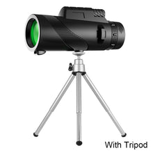 Load image into Gallery viewer, Monocular Telescope Super Zoom Magnification Portable Eyepiece Day/Night Vision Camping Phone Clip HD Mobile Telescope
