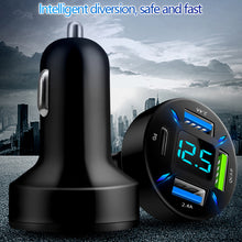 Load image into Gallery viewer, 4 Ports USB Car Charger Fast Charging PD Quick Charge 3.0 USB C Car Phone Charger Adapter For iPhone 13 12 Xiaomi Samsung
