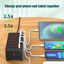 Load image into Gallery viewer, 150w Charging Station With Wireless Charging Function Porous 30-port Multi-port Usb Charger
