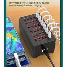 Load image into Gallery viewer, 150w Charging Station With Wireless Charging Function Porous 30-port Multi-port Usb Charger
