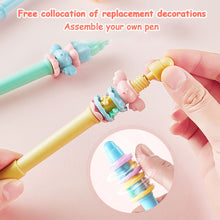 Load image into Gallery viewer, Creative Cute Spinning Pen Rotating 0.38mm Black Ink Pen Student Decompression Gift Toy Stress Pressure Releaser Pens spinning Stationery School Supplies

