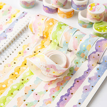Load image into Gallery viewer, Cute Kawaii Cloud Theme Washi Tape Decorative Tapes For Arts Diy Crafts Journals Planners Scrapbooking Wrapping

