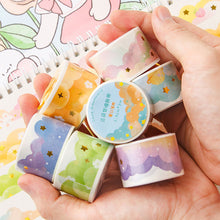 Load image into Gallery viewer, Cute Kawaii Cloud Theme Washi Tape Decorative Tapes For Arts Diy Crafts Journals Planners Scrapbooking Wrapping
