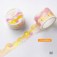 Load image into Gallery viewer, Cute Kawaii Cloud Theme Washi Tape Decorative Tapes For Arts Diy Crafts Journals Planners Scrapbooking Wrapping
