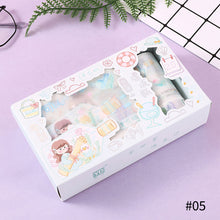 Load image into Gallery viewer, 4Rolls 12Pcs Cute Cartoon Washi Tape Scrapbooking Creative Japanese Kawaii Masking Journal Tape DIY Scrapbooking Diary Tape Sticker
