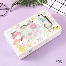 Load image into Gallery viewer, 4Rolls 12Pcs Cute Cartoon Washi Tape Scrapbooking Creative Japanese Kawaii Masking Journal Tape DIY Scrapbooking Diary Tape Sticker

