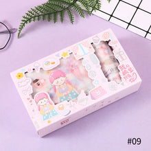 Load image into Gallery viewer, 4Rolls 12Pcs Cute Cartoon Washi Tape Scrapbooking Creative Japanese Kawaii Masking Journal Tape DIY Scrapbooking Diary Tape Sticker
