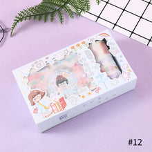 Load image into Gallery viewer, 4Rolls 12Pcs Cute Cartoon Washi Tape Scrapbooking Creative Japanese Kawaii Masking Journal Tape DIY Scrapbooking Diary Tape Sticker
