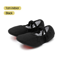 Load image into Gallery viewer, Girls Ballet Shoes Kids Dance Slippers Professional Cowhide Soft Sole Ballet Dance Girls Female Ballet Yoga Gym Dance Shoes
