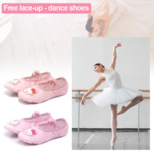 Load image into Gallery viewer, Girls Cartoon Ballet Shoes Kids Dance Slippers Professional Soft Sole Ballet Dance Girls Female Ballet Yoga Gym Dance Shoes
