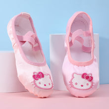 Load image into Gallery viewer, Girls Cartoon Ballet Shoes Kids Dance Slippers Professional Soft Sole Ballet Dance Girls Female Ballet Yoga Gym Dance Shoes
