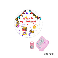 Load image into Gallery viewer, Ins Happy Birthday Photograph Background Projection Lamp Projector Photo Prop Creative Birthday Cake Cute Photograph Birthday Party Supplies
