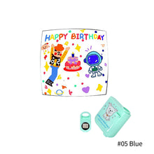 Load image into Gallery viewer, Ins Happy Birthday Photograph Background Projection Lamp Projector Photo Prop Creative Birthday Cake Cute Photograph Birthday Party Supplies
