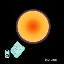 Load image into Gallery viewer, Ins Moon Sunset Projection Lamp Background Projector Night Light Photo Prop Wall Lights Birthday Gift Party Decoration Bedroom Decor
