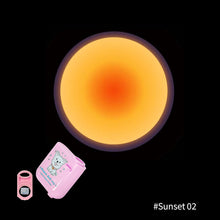 Load image into Gallery viewer, Ins Moon Sunset Projection Lamp Background Projector Night Light Photo Prop Wall Lights Birthday Gift Party Decoration Bedroom Decor
