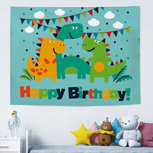Load image into Gallery viewer, Ins Hanging Cloth Party Background Happy Birthday Tapestry Decor Cloth Children Room Wall Cute Tapestry Home Decor Photo Props 100*70cm
