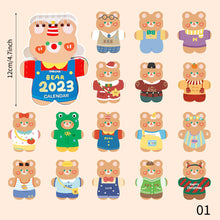 Load image into Gallery viewer, 2022 Kawaii Desk Calendar Creative Mini Calendar Cute Cartoon Desktop Ornaments Animal Daily Schedule Table Planner Yearly Agenda Organizer Decor
