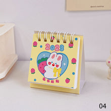 Load image into Gallery viewer, 2022 Kawaii Desk Calendar Creative Mini Calendar Cute Cartoon Desktop Ornaments Animal Daily Schedule Table Planner Yearly Agenda Organizer Decor
