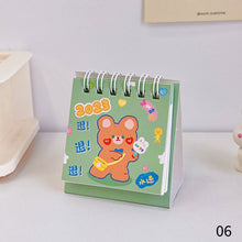 Load image into Gallery viewer, 2022 Kawaii Desk Calendar Creative Mini Calendar Cute Cartoon Desktop Ornaments Animal Daily Schedule Table Planner Yearly Agenda Organizer Decor
