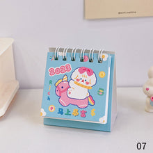 Load image into Gallery viewer, 2022 Kawaii Desk Calendar Creative Mini Calendar Cute Cartoon Desktop Ornaments Animal Daily Schedule Table Planner Yearly Agenda Organizer Decor
