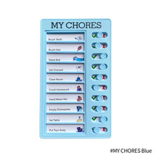 Load image into Gallery viewer, Hanging Memo Daily Task Planning Board Blank RV Chores Checklist Board Elder Care My Chores Plastic Task Board Wall Decoration
