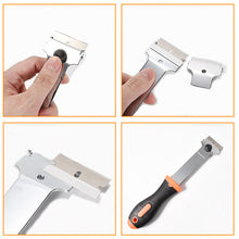 Load image into Gallery viewer, Double-Sided Scraper Car Window Blade Knife Cleaner Ceramic Glass Sticker Glue Cleaner Remover Automotive Film Ceramic Tool
