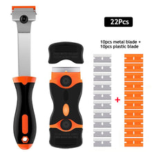 Load image into Gallery viewer, Double-Sided Scraper Car Window Blade Knife Cleaner Ceramic Glass Sticker Glue Cleaner Remover Automotive Film Ceramic Tool

