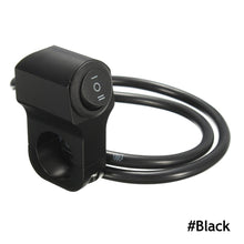 Load image into Gallery viewer, 7/8in Aluminum Alloy Motorcycle Handlebar Headlight ON/OFF Switch Light Button Waterproof Fog Spotlight Switch for Scooter ATV
