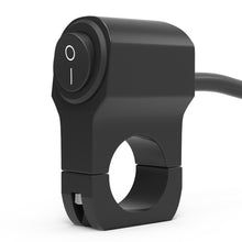 Load image into Gallery viewer, 7/8in Aluminum Alloy Motorcycle Handlebar Headlight Switch Three-position Waterproof Switch 12V Fog Spotlight Retro Switch
