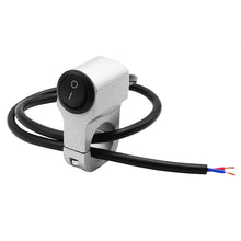 Load image into Gallery viewer, 7/8in Aluminum Alloy Motorcycle Handlebar Headlight Switch Three-position Waterproof Switch 12V Fog Spotlight Retro Switch
