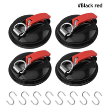 Load image into Gallery viewer, 4Pcs Universal Car Suction Cup Anchor Securing Hook Tie Down Camping Tarp As Car Side Awning Pool Tarps Tents Camping Gadgets
