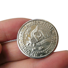 Load image into Gallery viewer, Magic Coins &amp; Paper Money Bite Restored Illusion Coin For Magic Show Bitten Coin Half Dollar Magician Coin Funny Magic Tricks

