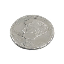 Load image into Gallery viewer, Magic Coins &amp; Paper Money Bite Restored Illusion Coin For Magic Show Bitten Coin Half Dollar Magician Coin Funny Magic Tricks
