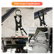 Load image into Gallery viewer, Flexible Car Tube Clamp Long Automotive Hose Clamp Pliers Straight Throat Tube Bundle Clamp Removal Tool Straight Handle Plier

