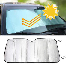 Load image into Gallery viewer, Anti-ultraviolet Car Windshield Foldable Car Sunshade Visor Cover Block Reflector Portable Breathable Anti UV Protector Screen
