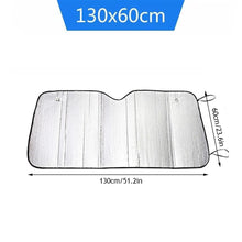 Load image into Gallery viewer, Anti-ultraviolet Car Windshield Foldable Car Sunshade Visor Cover Block Reflector Portable Breathable Anti UV Protector Screen
