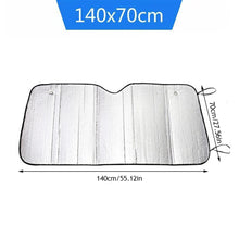 Load image into Gallery viewer, Anti-ultraviolet Car Windshield Foldable Car Sunshade Visor Cover Block Reflector Portable Breathable Anti UV Protector Screen
