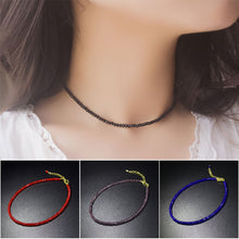 Load image into Gallery viewer, Fashion Simple Women Choker Black Beads Short Necklace Female Jewelry Necklaces Bijoux Female Ladies Party Necklace
