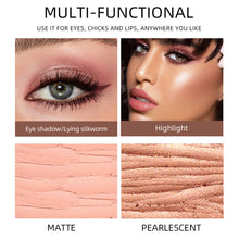 Load image into Gallery viewer, Pearlescent Silkworm Eyeshadow Long-lasting Waterproof Shiny Pigment Glitter Matte Colorful Eye Shadow Pencil Makeup Cosmetics
