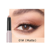 Load image into Gallery viewer, Pearlescent Silkworm Eyeshadow Long-lasting Waterproof Shiny Pigment Glitter Matte Colorful Eye Shadow Pencil Makeup Cosmetics
