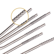 Load image into Gallery viewer, Portable Stainless Steel Toothpick Set Tooth Cleaning Flossing Reusable Dental Floss Toothpicks Teeth Cleaner Oral Care Cleaning
