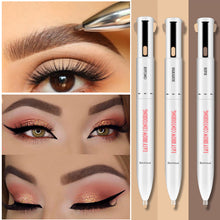 Load image into Gallery viewer, 4 In 1 Rotating Makeup Eyebrow Pencil Eyebrow Marker Waterproof Eyebrow Pen Long Lasting Natural Eyebrow Pencil for Beginners
