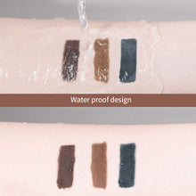 Load image into Gallery viewer, Waterproof Eyebrow Cream Long Lasting Fine Brush Head Durable Color Fast Eyebrow Dye Waterproof Eyebrow Brush Cosmetics
