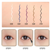 Load image into Gallery viewer, Waterproof Women Fashion Long-lasting Eyeliner Pencil Fast Drying Color Precision Liquid Eye Make Up Tools Female Cosmetics
