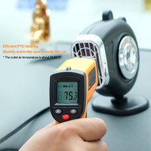 Load image into Gallery viewer, 150W Car Hot Air Heater Blower Warm Fast Heating Windshield Fog Remove Defrost SUV Auto Demisting Defog Truck Defogger 12V/24V
