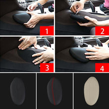 Load image into Gallery viewer, Leather Car Seat Cushion Foot Support Pillow Leg Support Knee Pad Thigh Support Pillow Car Seat Cushion
