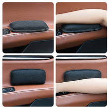 Load image into Gallery viewer, Comfortable Suede Car Pillow Car Knee Pad Auto Cushion Elastic Memory Foam Leg Pad Headrest Car Accessories
